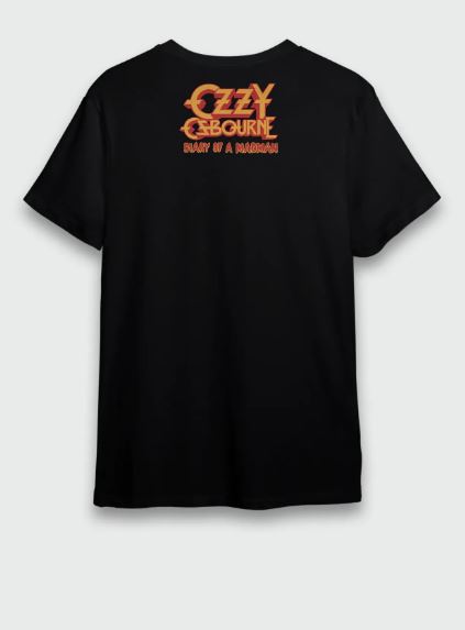 Camiseta Ozzy Osbourne - Diary of a Madman