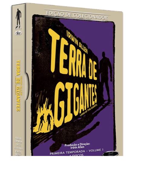 Terra de Gigantes Primeira Temporada Vol 01, 4 Discos -DVD