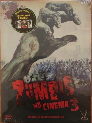 Zumbis No Cinema- Volume 3- 2DVDS 4 CARDS