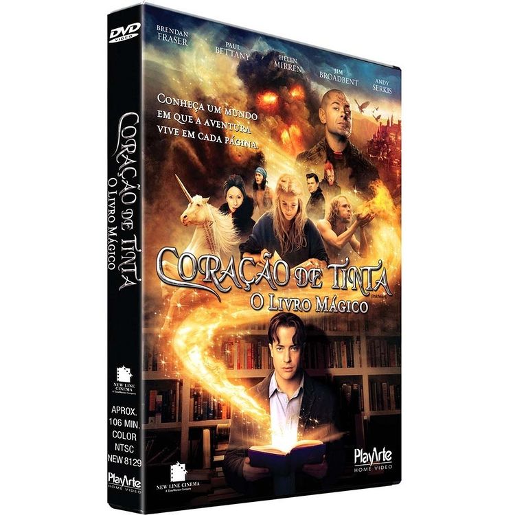 Coração de Tinta: O Livro Magico - DVD