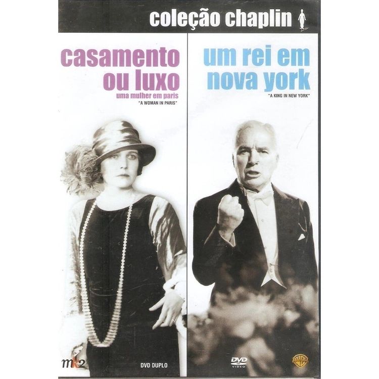 Charlie Chaplin Casamento Ou Luxo - Um Rei Em Nova York 2 Dvds