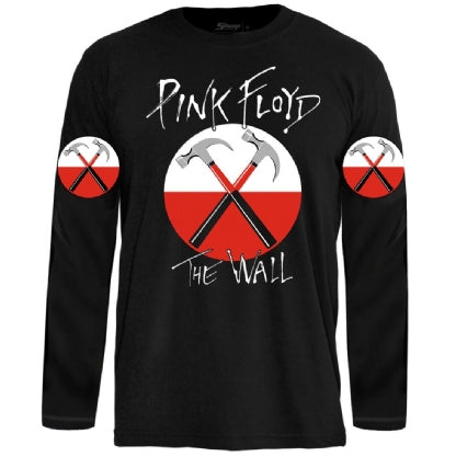 Camiseta Manga Longa Pink Floyd The Wall