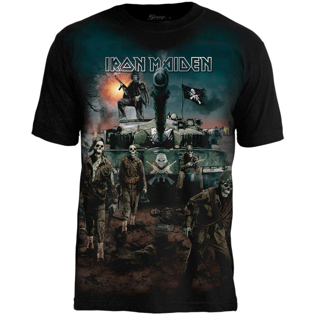 Camiseta Premium Iron Maiden A Matter of Live and Death