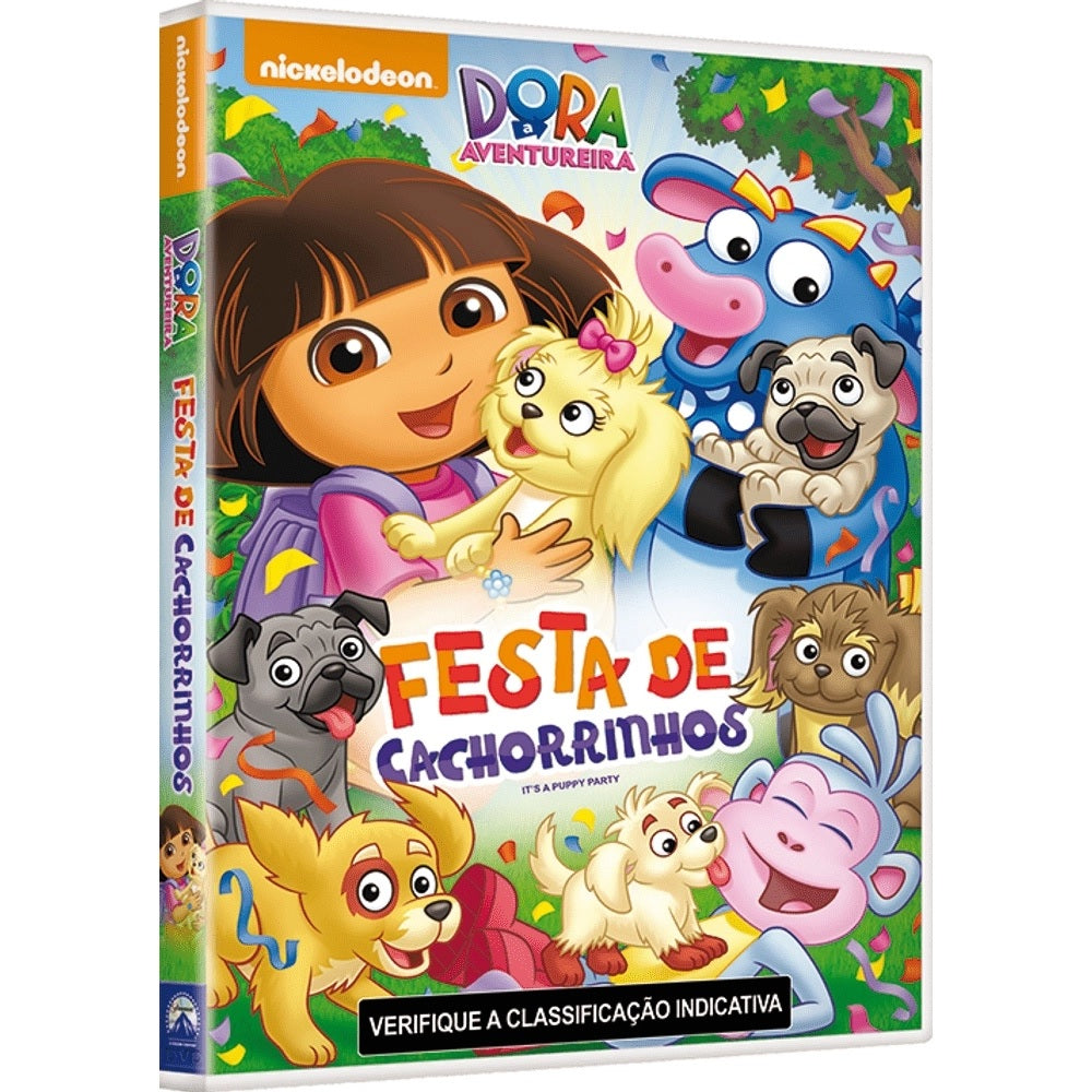 Dora: A Aventureira - A Festa de Cachorrinhos - DVD