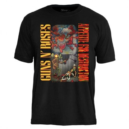 Camiseta Guns N' Roses Appetite For Destruction