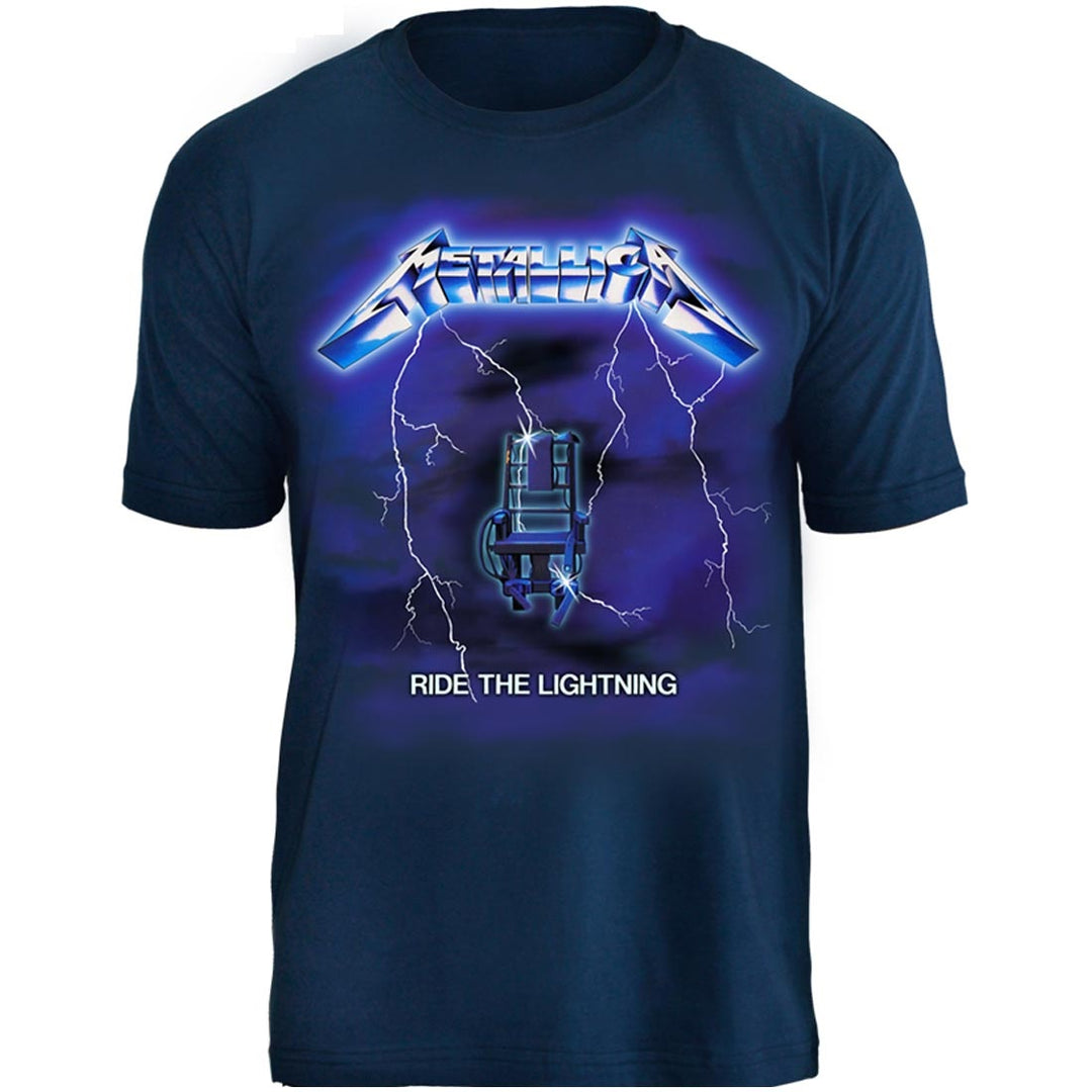 Camiseta Metallica Manga Curta Ride the Lightning