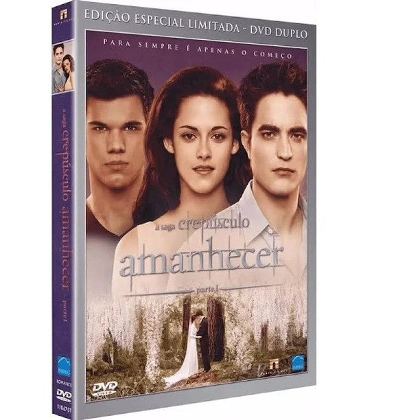 Amanhecer A Saga Crepusculo Part 1 Dvd Duplo Dvd