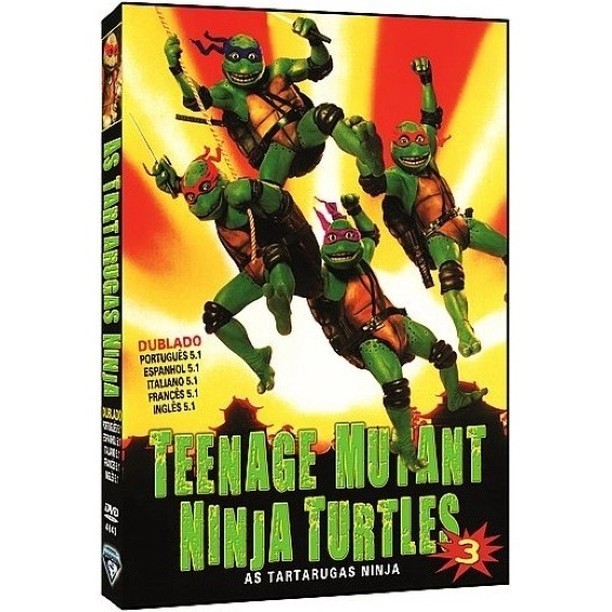 As Tartarugas Ninja 3 Dvd