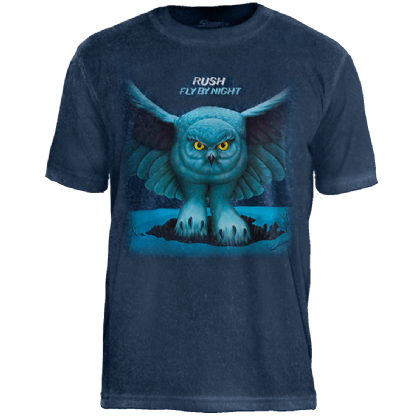 Camiseta Especial Rush Fly By Night