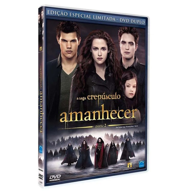 A Saga Crepusculo - Amanhecer Part 2 - 2 Discos Dvd