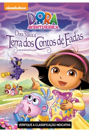 Dora A Aventureira - Dora Salva A Terra Dos Contos de Fada - DVD