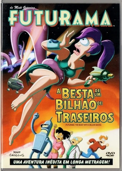 Futurama - A Besta De Um Bilhão De Traseiros - DVD