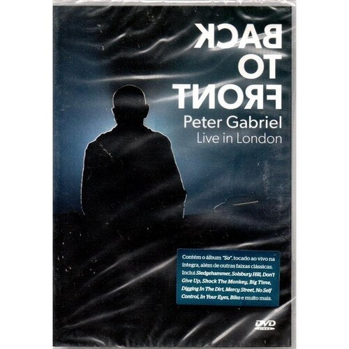 Peter Gabriel Back To Front Live In London - DVD