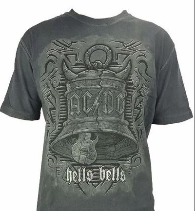CAMISETA ESPECIAL ACDC HELLS BELLS