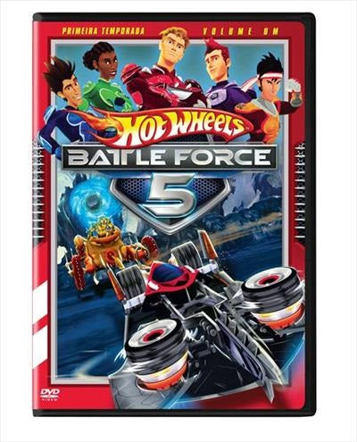 HOT WHEELS BATTLE FORCE 5: PRIMEIRA TEMPORADA VOL. 1 - DVD