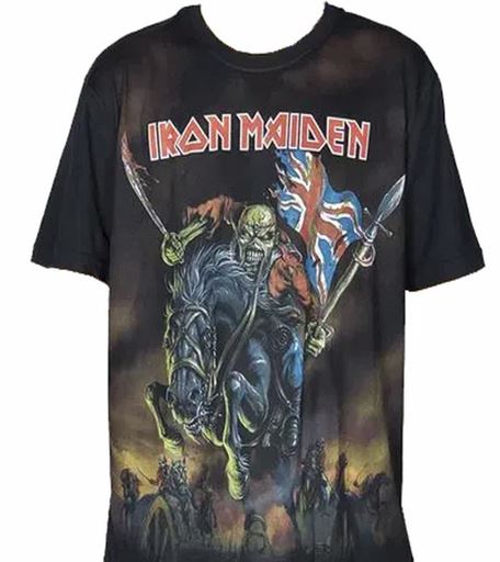 Camiseta Premium Iron Maiden Maiden England