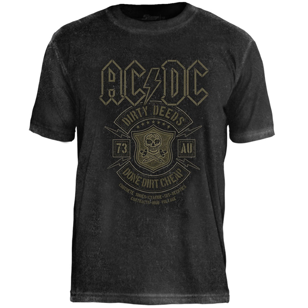 Camiseta Especial AC/DC Dirty Deeds