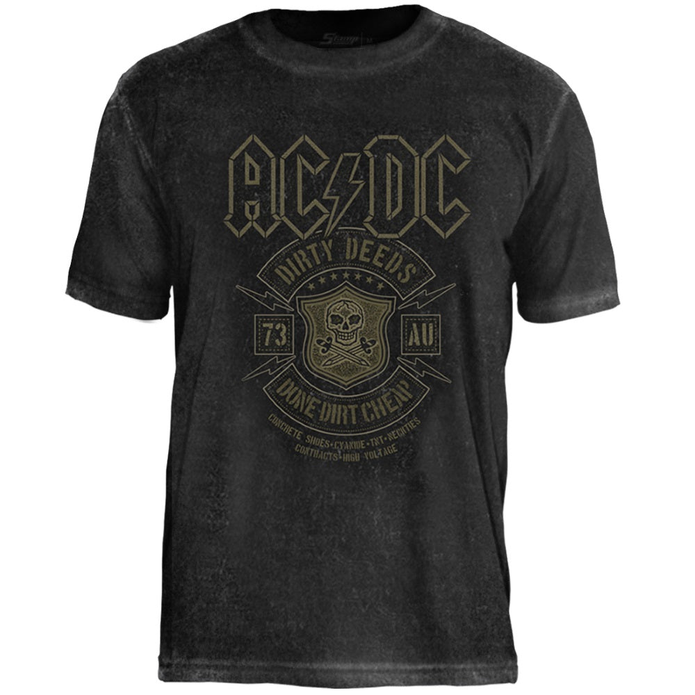 Camiseta Especial AC/DC Dirty Deeds