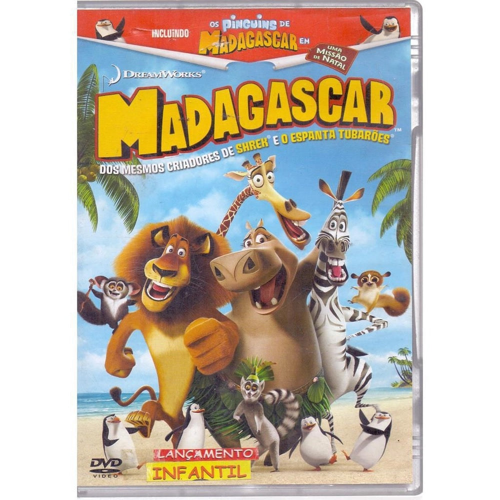 Os Pinguins de Madagascar em Missão Especial + Madagascar - DVD