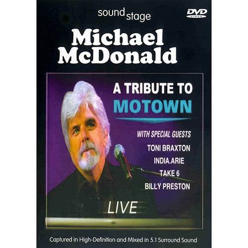 Michael McDonald: A Tribute to Motown - DVD