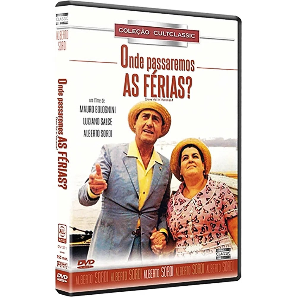 ONDE PASSAREMOS AS FÉRIAS? - DVD