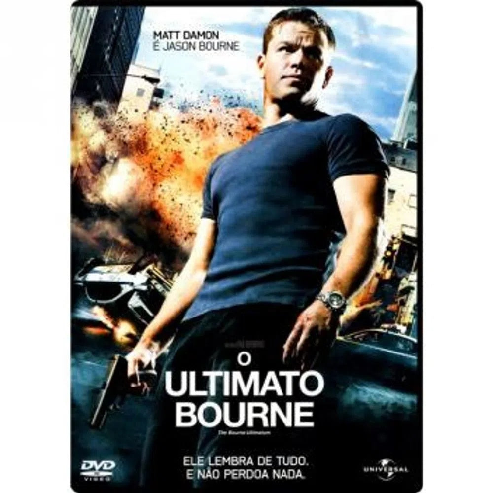 O ULTIMATO BOURNE - DVD