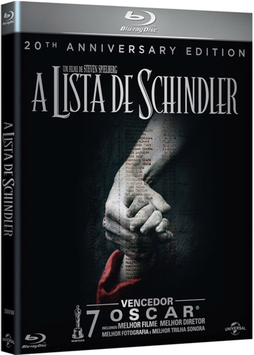 A Lista de Schindler - Blu Ray DUPLO