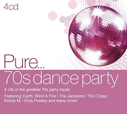 Pure... 70s Dance Party - 4 CD'S - BOX