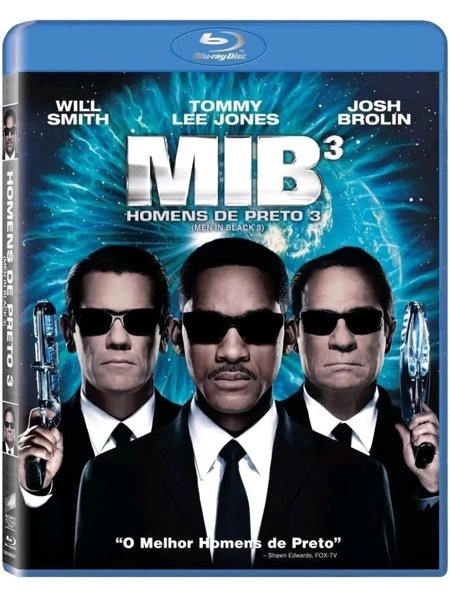 HOMENS DE PRETO 3 - MIB 3 - Blu Ray