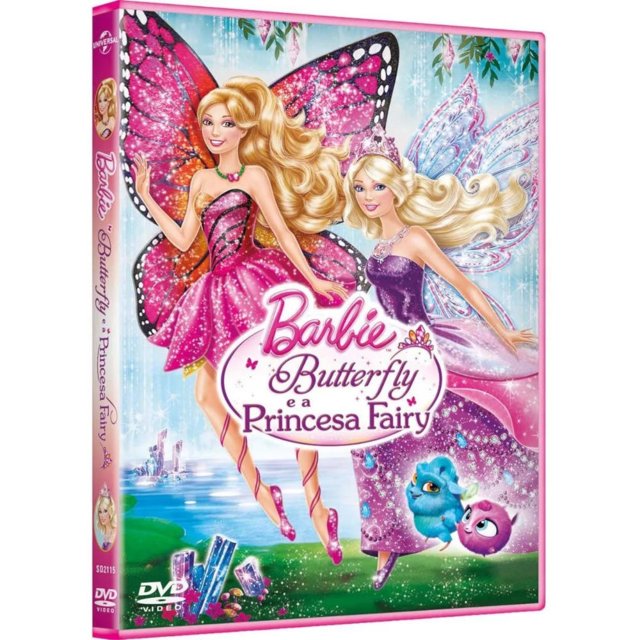 Barbie Butterfly E A Princesa Fairy - DVD