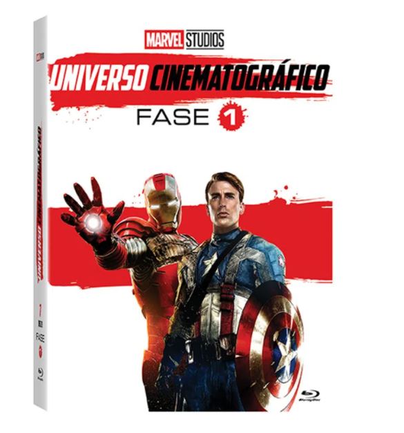 MARVEL UNIVERSO CINEMATOGRÁFICO: FASE 1 Box BLU-RAY