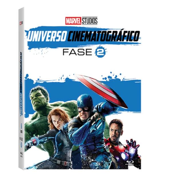 MARVEL UNIVERSO CINEMATOGRÁFICO: FASE 2 BOX  BLU-RAY