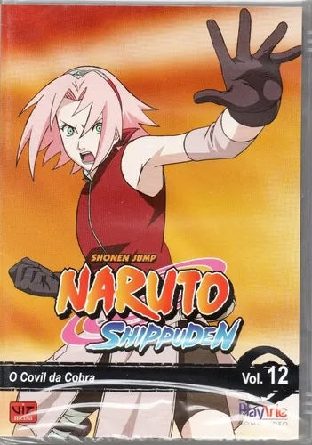Naruto Shippuden - O Covil da Cobra - Vol 12 - DVD