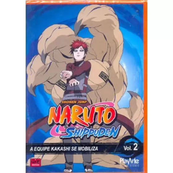 Naruto Shippuden - A Equipe Sasashi Se Mobiliza - Vol 2 - DVD