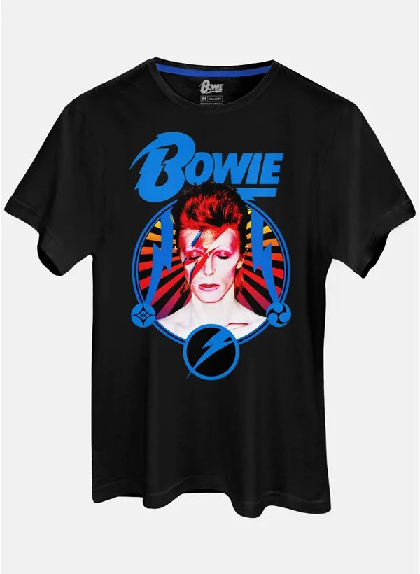 Camiseta Masculina David Bowie Foto - BandUP!