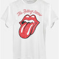Camiseta Masculina Branca - The Rolling Stones Logo - BandUP! 1