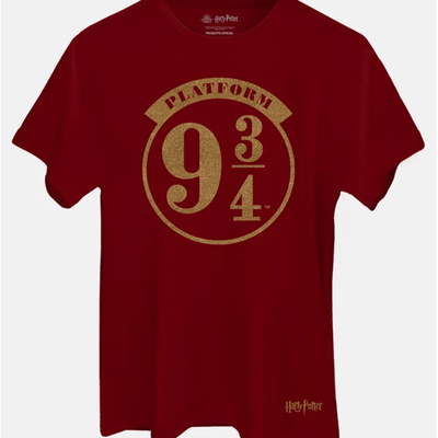 Camiseta Masculina Harry Potter Platform 934 - BandUP!