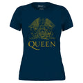 Baby Look Queen Logo - AZUL 1