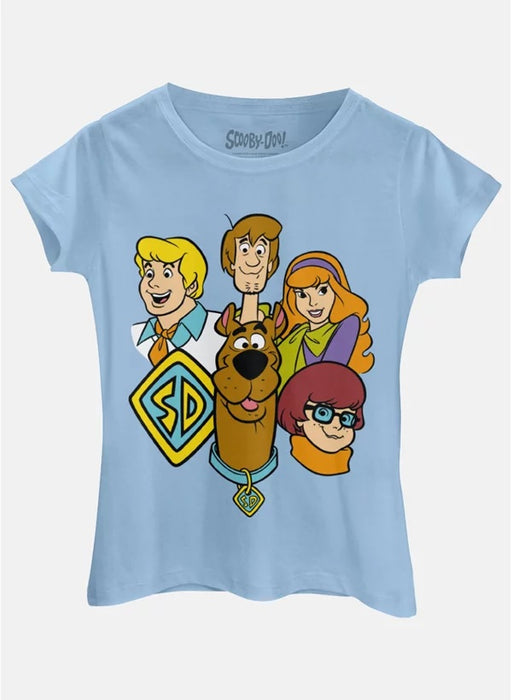 Camiseta Baby Look Scooby-Doo A Turma - BandUP!
