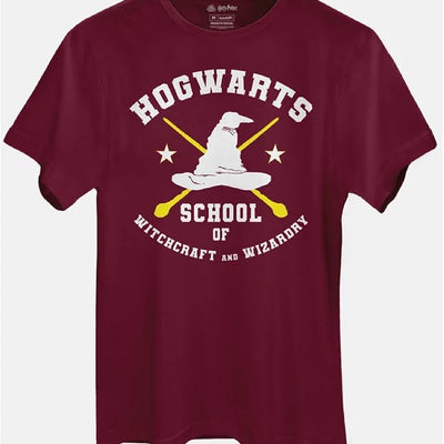 Camiseta Masculina Harry Potter Magic School - BandUP!