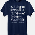 Camiseta Masculina Harry Potter Icons - BandUP! 1