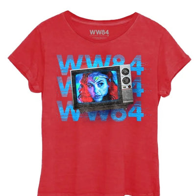 Camiseta Baby Look Mulher Maravilha TV - BandUP!