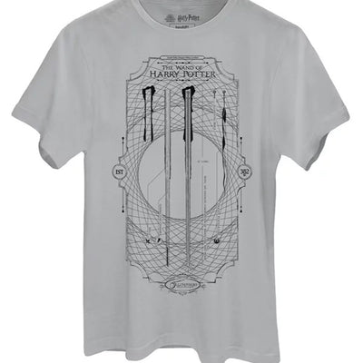 Camiseta Masculina Harry Potter The Wand - BandUP!