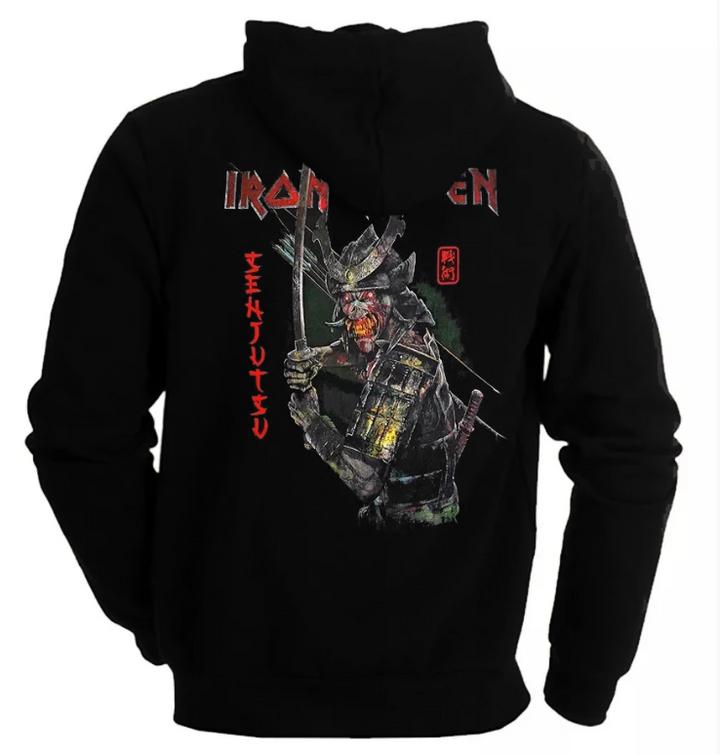 Moletom Fechado Iron Maiden Senjutsu