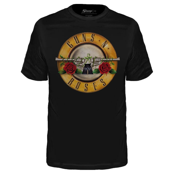 Camiseta Infantil Guns N' Roses Bullet Logo