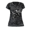 Camiseta Feminina Tie Dye Iron Maiden The Trooper 1