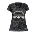 Camiseta Feminina Tie Dye Metallica Master of Puppets 1