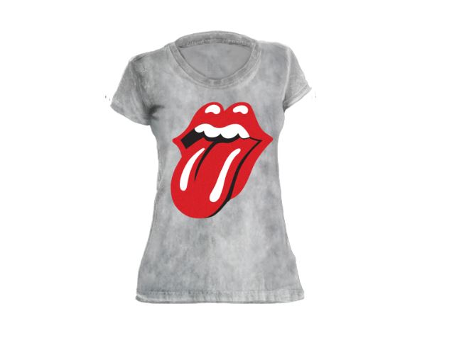 Camiseta Feminina Tie Dye The Rolling Stones Tongue Classic