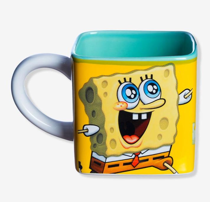 CANECA CUBO 300ML BOB ESPONJA