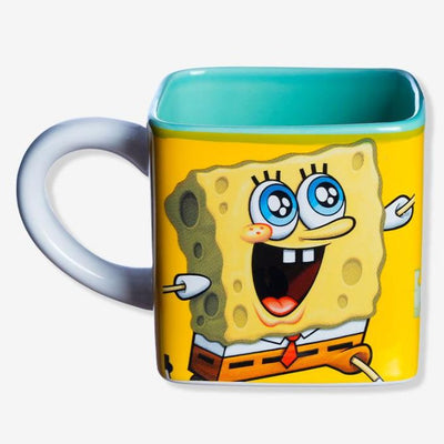 CANECA CUBO 300ML BOB ESPONJA